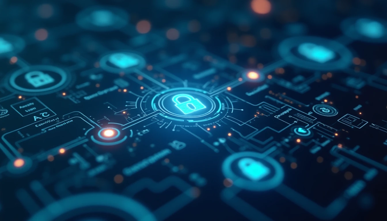 Technisches Diagramm einer API Konfiguration mit Fokus auf Sicherheitseinstellungen und Parameter